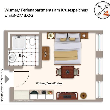 Ferienapartments Am Krusespeicher Ferienapartments Am Krusespeicher 3-27 Wißmar Екстериор снимка